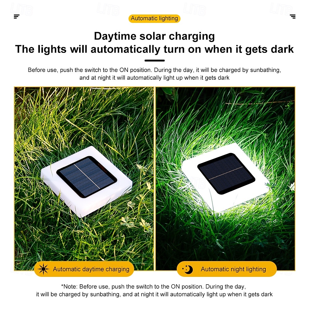 2/4 Pcs LED Solar Outdoor Ground Light 16LED Waterproof Household Garden Light Garden Lawn Pathway Lighting Landscape Light Solar Wall Light 2026 - $21.99 –P13