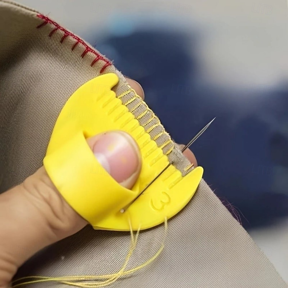 1 strumento per cucire bordi e per la chiusura a scatto per principianti e anziani, strumento di assistenza per il cucito fai da te, accessorio per modelli di cucito domestico per tessuti, artigianato del 2025 a $5.99 –P1