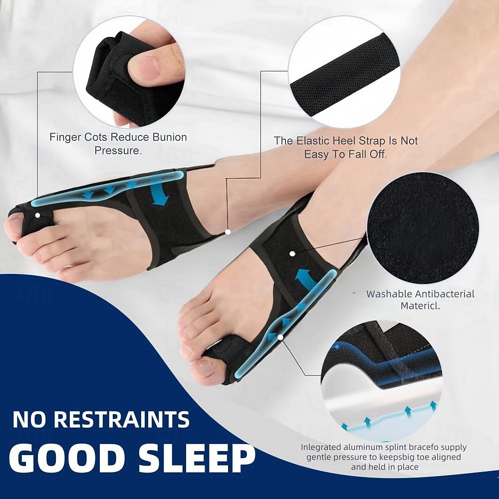 Bunion Corrector for Women Big Toe Straightener Orthopedic Bunion Splint Non Surgical Hallux Valgus Correction Hammer Toe Straightener Comfortable Breathable for Day Night 2026 - $24.99 –P3