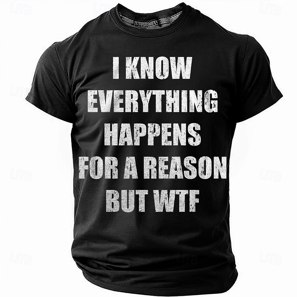 Herre Morsom Slang T skjorte Kortermet T skjorte 3D-utskrift Crew-hals Skjorte Mote Daglig Fritid Gate Avslappet Daglig Svart Rød Blå Sommer Vår Klær S M L XL XXL XXXL 2025 - $17.99 –P1