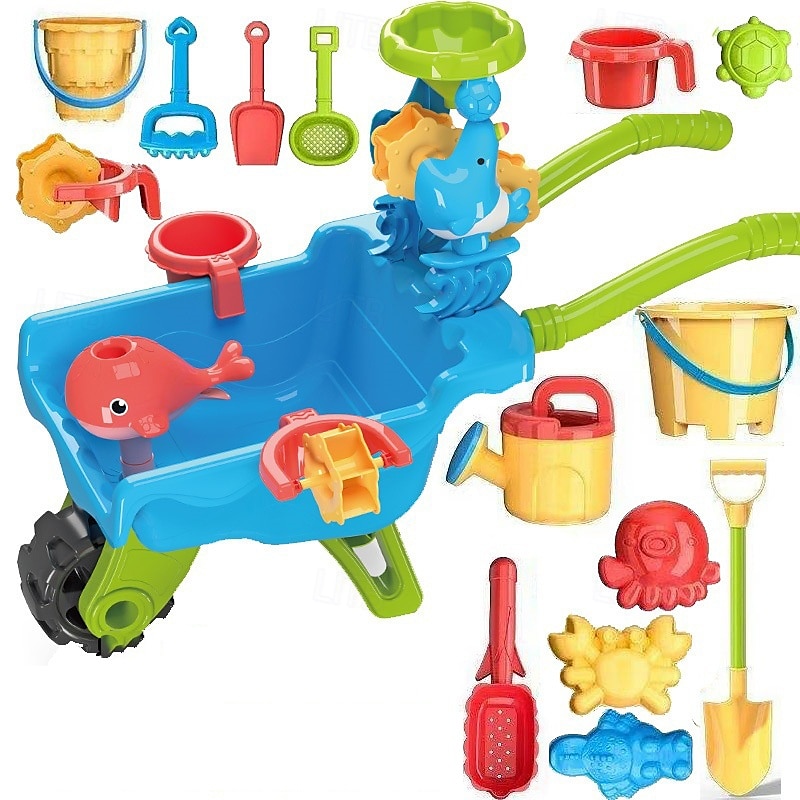 Table à eau pour tout-petits de 3 à 5 ans et de 1 à 3 ans - Table à eau d'extérieur pour enfants - Table sensorielle de sable, jouets de plage d'été, table d'activités de bac à sable, jouets d'eau de 2025 ? $101.99 –P11