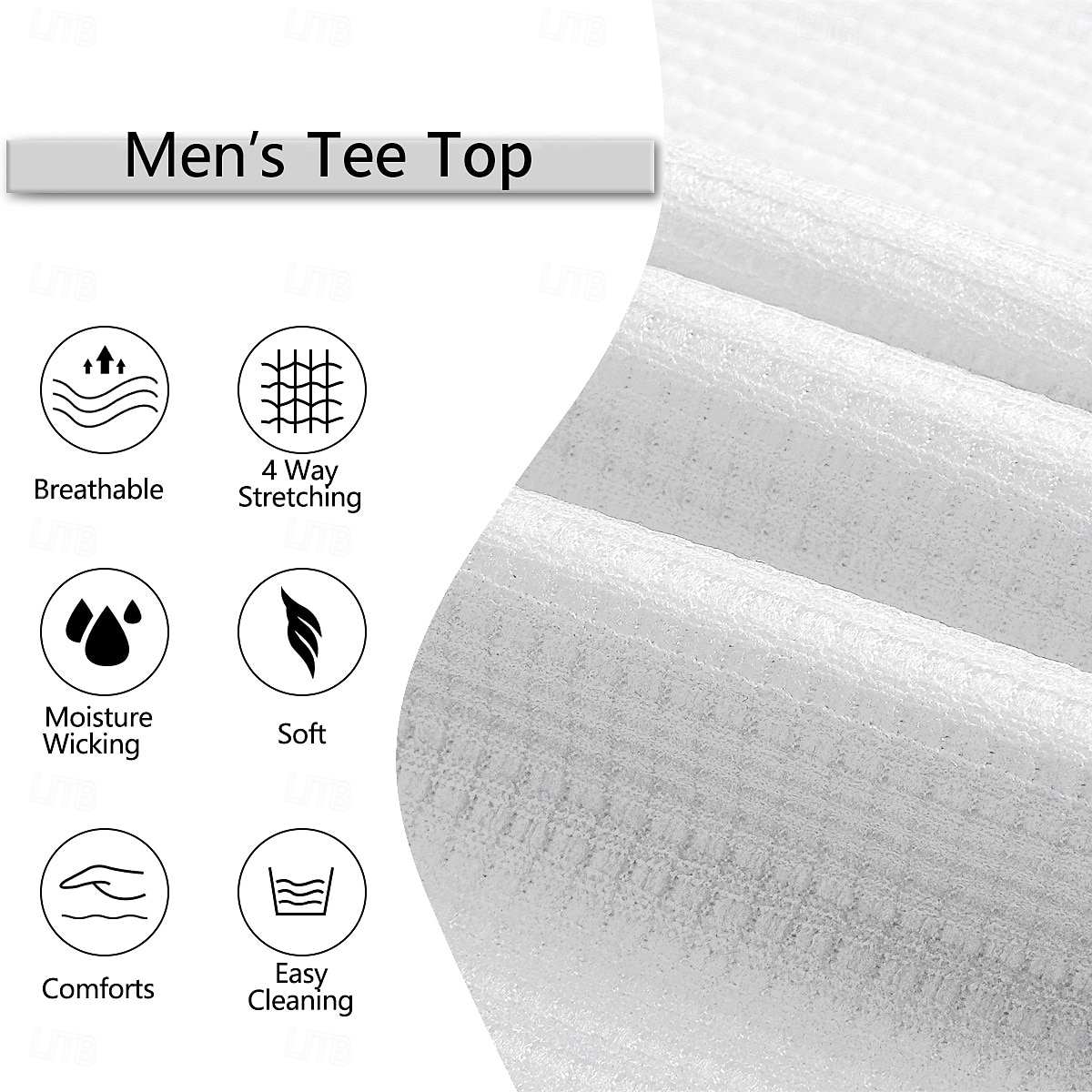 Herren Waffel-Poloshirts Golfshirt Straße Lässig Revers Langarm Basic Modern Einfach Texture Knöpfe Frühling Herbst Ganzjahres Normale Passform Weiß Schwarz Gelb Hellblau Burgunderrot Grau 2025 - $18.99 –P3