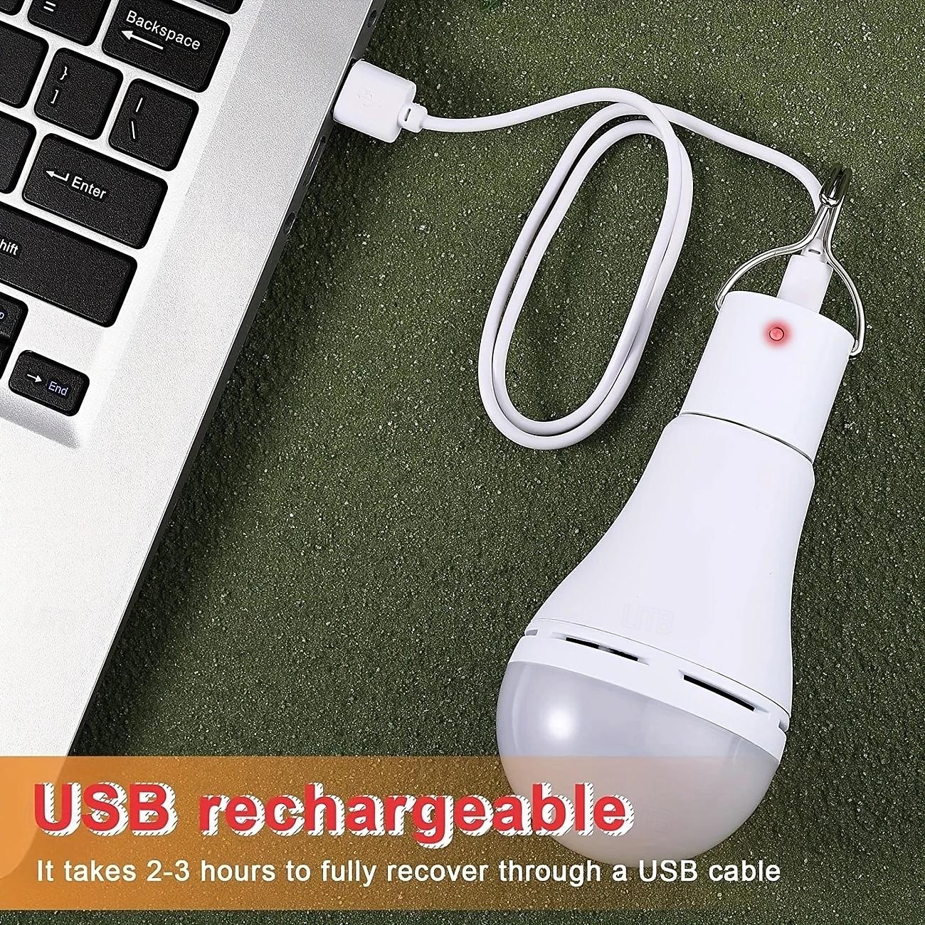 2 шт. 9 Вт портативный зарядный шаровой плафон для освещения кемпинга аварийный светильник с дистанционным управлением для освещения походной палатки 2026 - $29.99 –P18