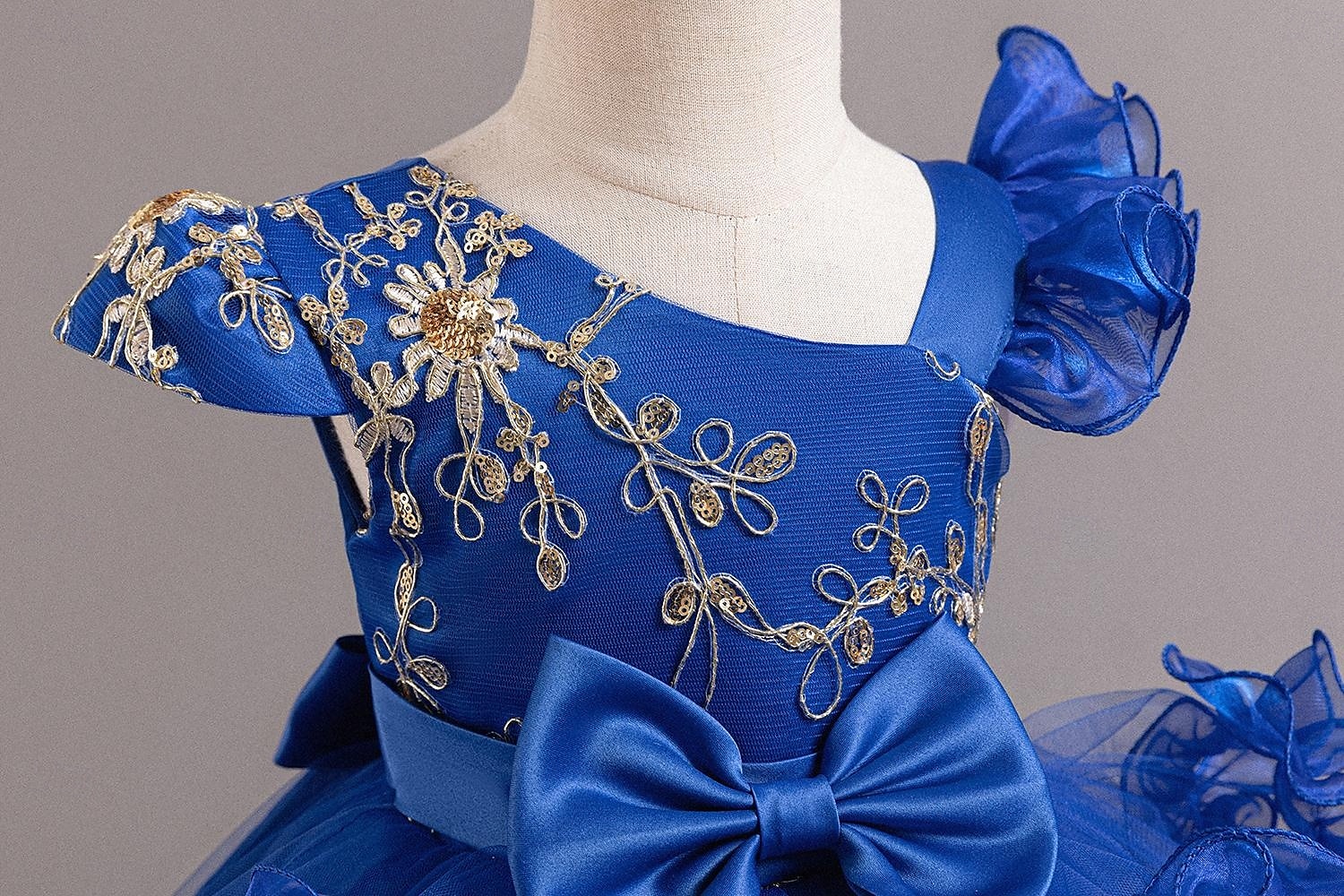 Kinder Mädchen Partykleid Einfarbig Ärmellos Leistung Besonderer Anlass Prinzessin Süß Polyester Partykleid Sommer Frühling Kinder Hellgrün Blau 2025 - $39.99 –P4