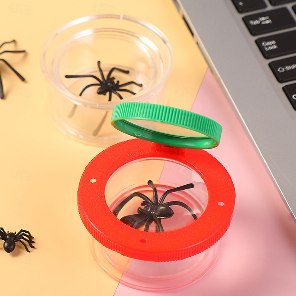 12-Pack Bug Catcher Kit with Magnifying Glass Plastic Insect Observation Jars Nature Exploration Science Educational Tool Bug Collector Containers with Tweezers 2025 - $40.99 –P3