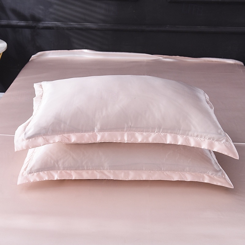 Washed Silk Pillowcase Single Satin Imitation Silk Pillowcase 2025 - $13.99 –P2