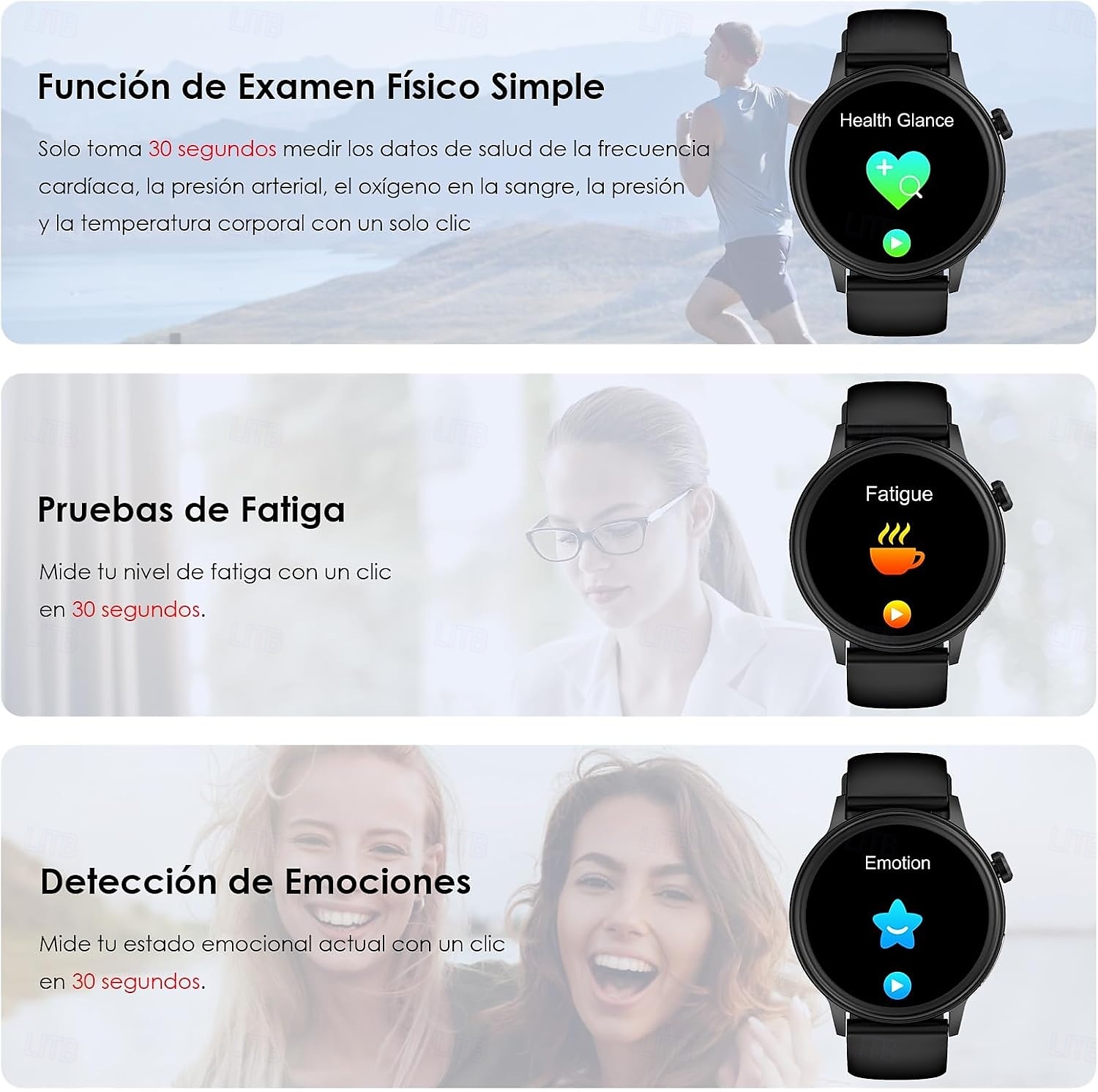 glicemia zucchero smart band orologio temperatura corporea ecg monitoraggio hrv fitness braccialetto intelligente impermeabile spo2 smartwatch del 2025 a $66.99 –P3