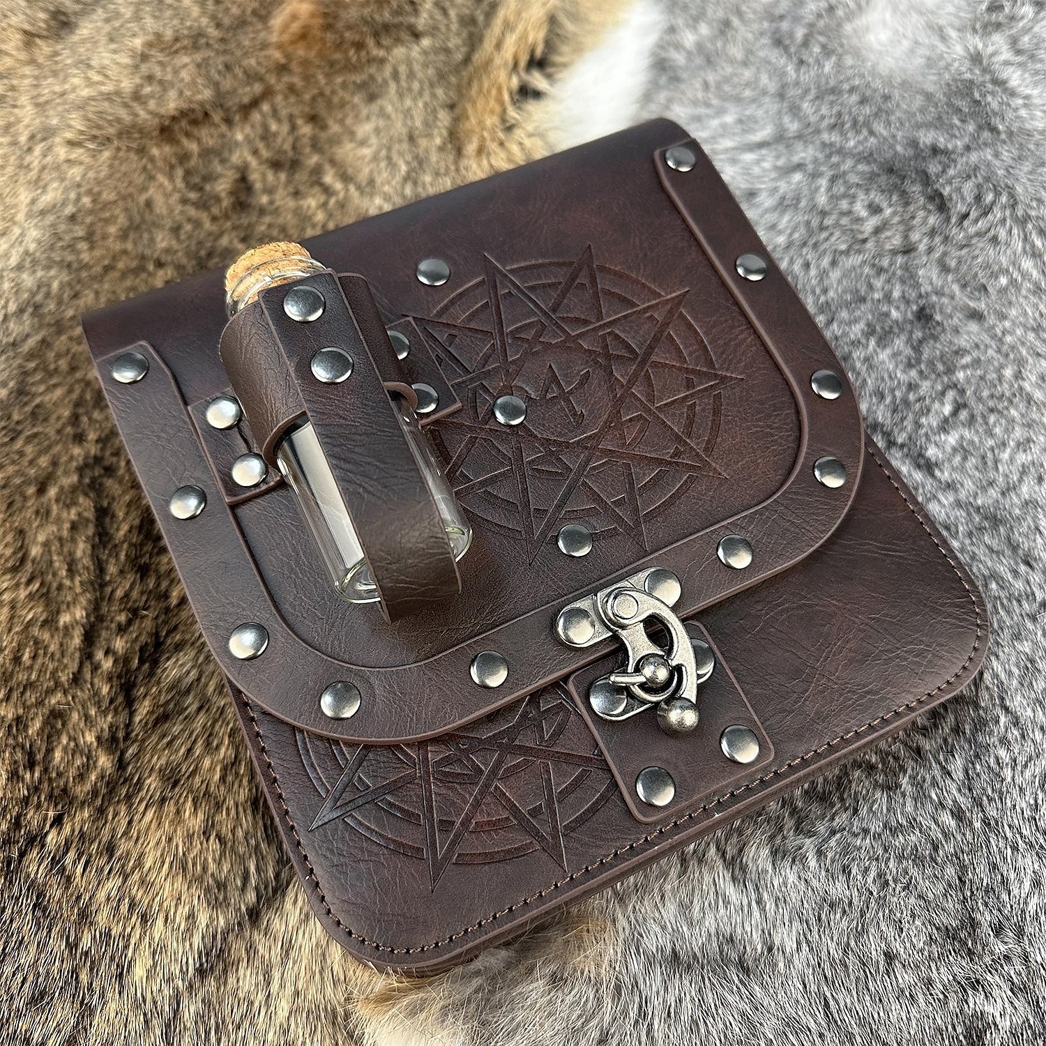 Retro Vintage Medieval Renaissance Cosplay Costume Belt Pouch Dice Bag Viking Celtic Knight Ranger Fancy Dress Men's Women's Celtic Viking Halloween Masquerade Performance Stage Renaissance Fair Teen 2025 - $29.99 –P9