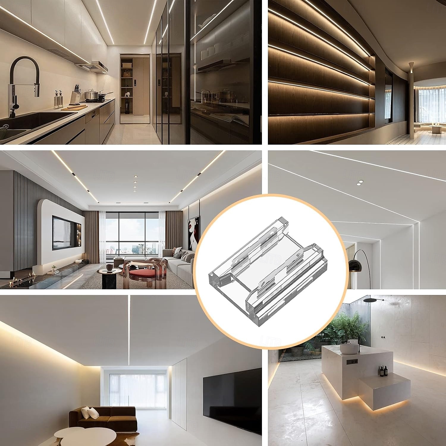 COB LED Strip Connectors 8mm 10mm 2 Pin COB LED Strip Connectors 10PCS 20PCS I-Shaped L-Shaped Board to Board Corner Connectors Transparent and Gapless LED Tape Light Connectors Suitable for DIY COB 2025 - $9.99 –P10