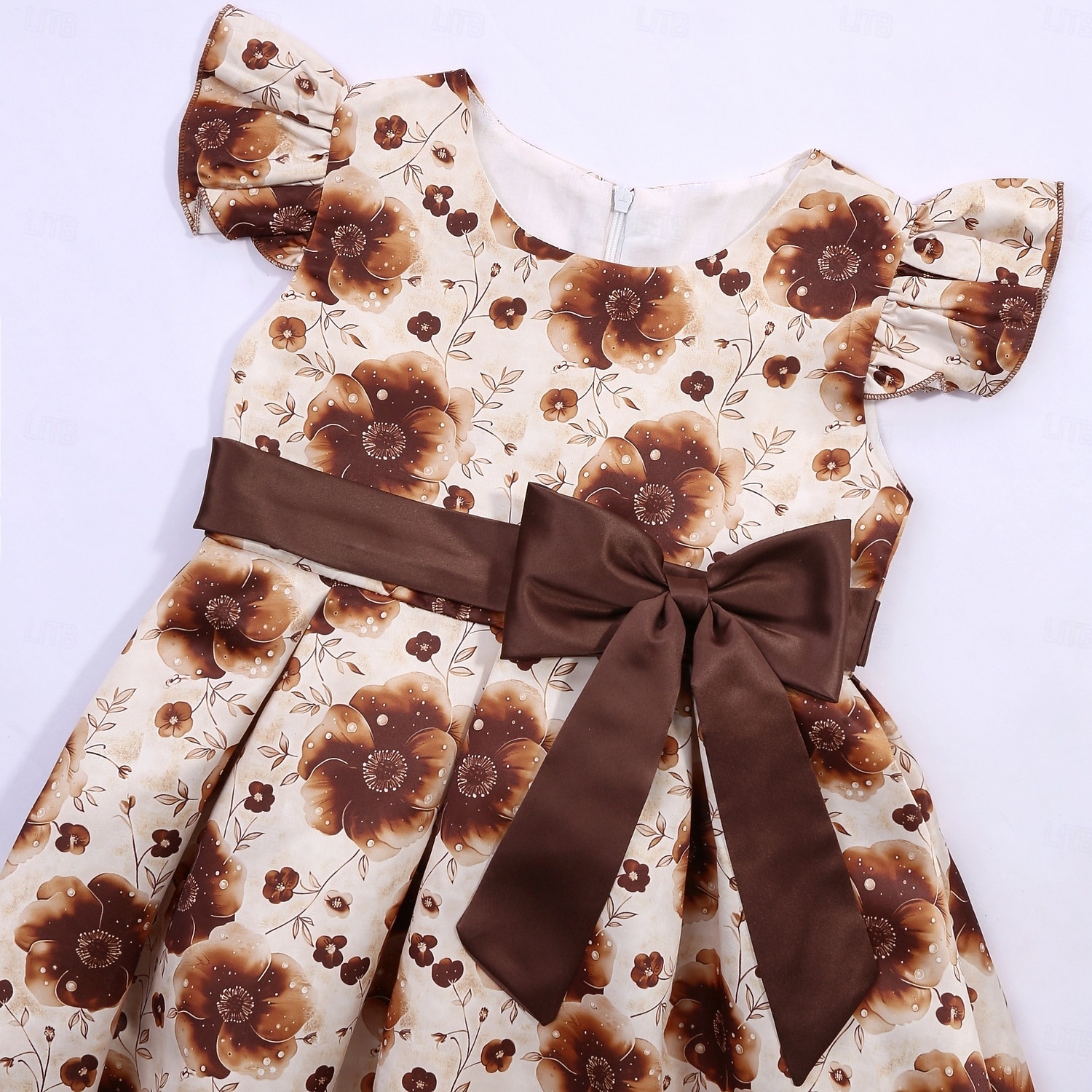 Kids Girls' Party Dress Solid Color Graphic Sleeveless Performance Special Occasion Princess Sweet Polyester Party Dress Summer Spring kids Pink Blue Brown 2026 - $34.99 –P11