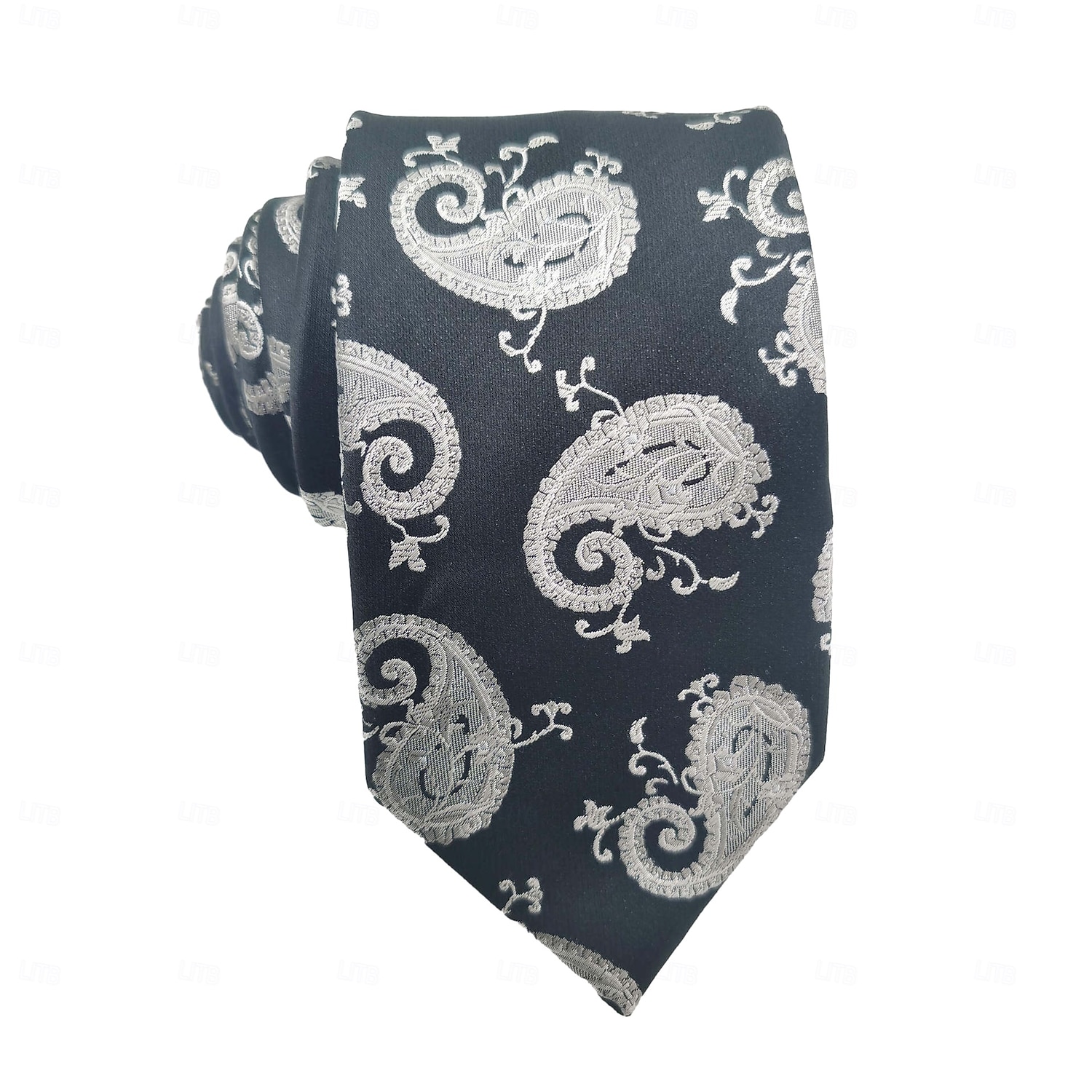 Herren Krawatten 100% Seide Business Klassische Paisley Einfarbig Gestreift Formale Büro Arbeit 2025 - $18.99 –P6