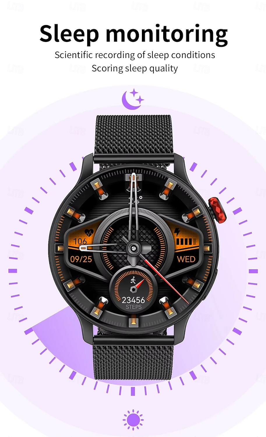 CY26 Smart Watch with Large AMOLED Screen HD Bluetooth Calling & Voice Assistant – Fitness Tracker for Men & Women 2025 - $54.99 –P8