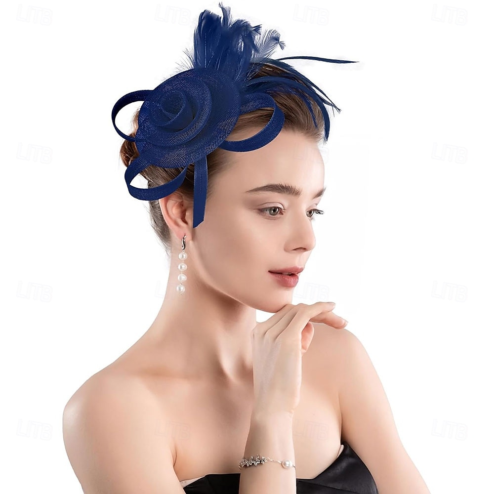 fascinators hatter for kvinner kentucky derby hatter for kvinner teselskap hatter for kvinner kentucky derby antrekk 2025 - $32.99 –P10