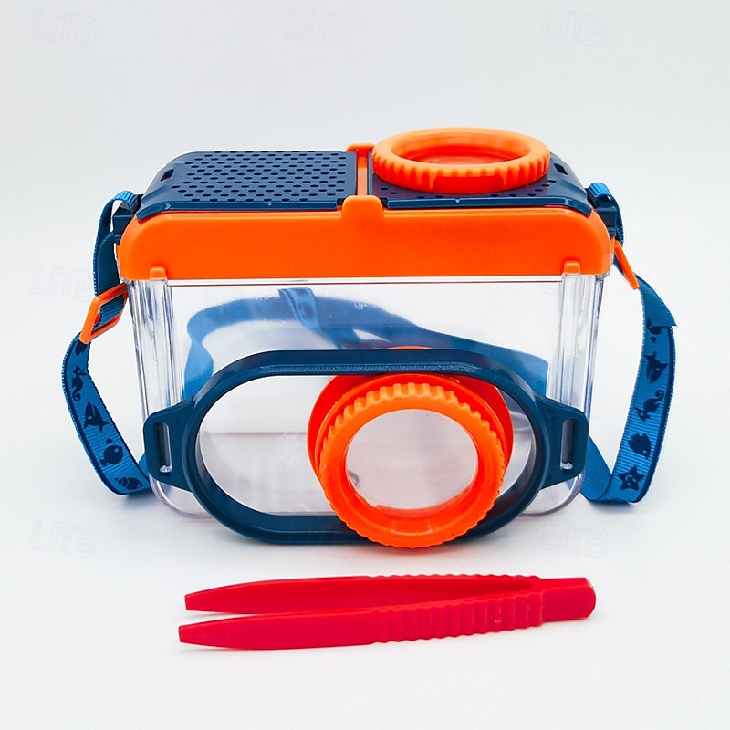 Boîte d'observation des insectes, filet de capture d'insectes, ensemble d'alimentation et de conduite en mer, jouet éducatif en biologie scientifique, outil d'exploration en plein air pour enfants de 2025 ? $20.99 –P4