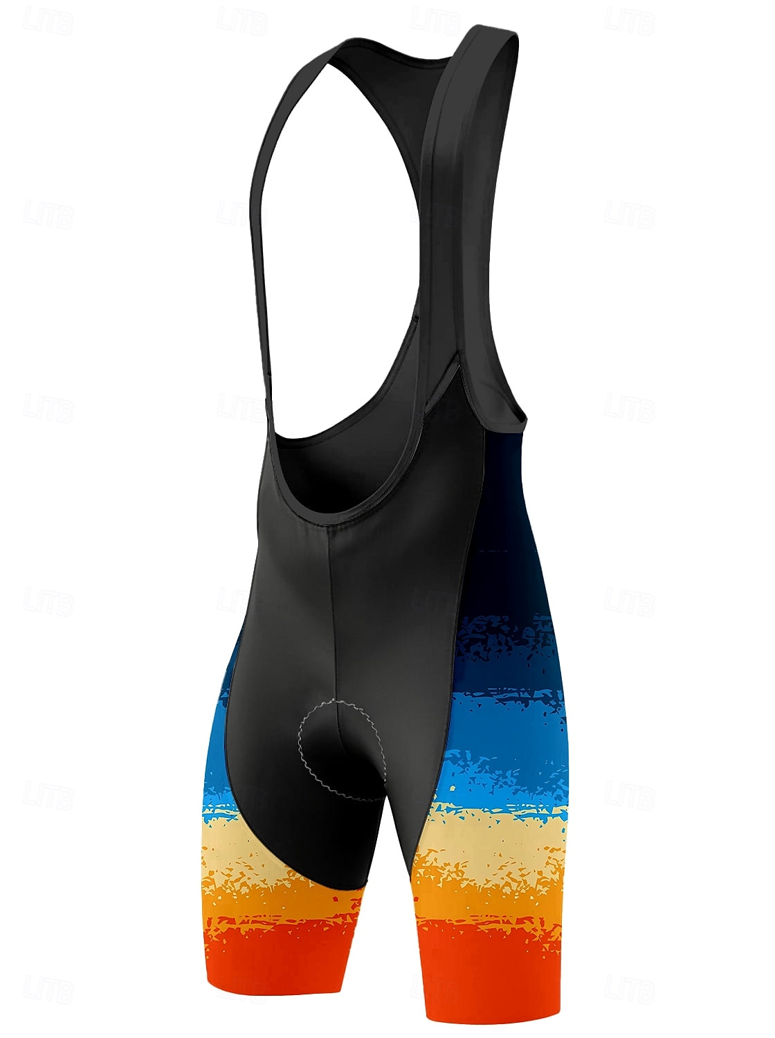 Herren Fahrradträgerhose Fahrradhose 3D gepolsterte Shorts Fahhrad Shorts Trägerhose Sport Sonnenschutz 3D-Polster Schnelltrocknend Atmungsaktiv Rot Bekleidung Fahrradbekleidung 2025 - $27.49 –P1