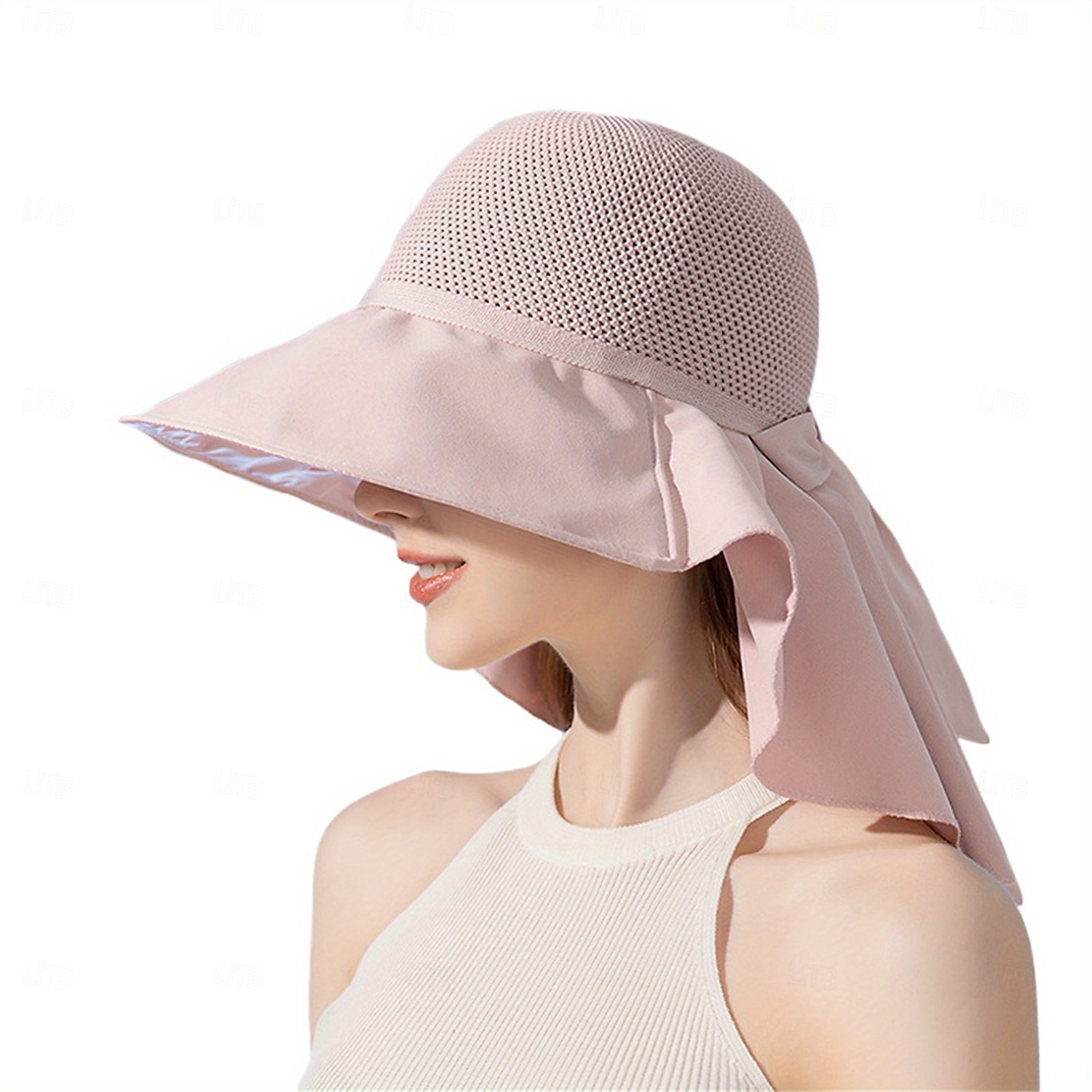 Women's Foldable Wide Brim Sun Hat with Neck Flap - UV Protection Cotton Beach Hat for Outdoor Hiking, Picnics & Summer Activities, Hiking Accessory | Foldable Hat | Breathable Fabric, Camping Gear 2025 - $25.99 –P6