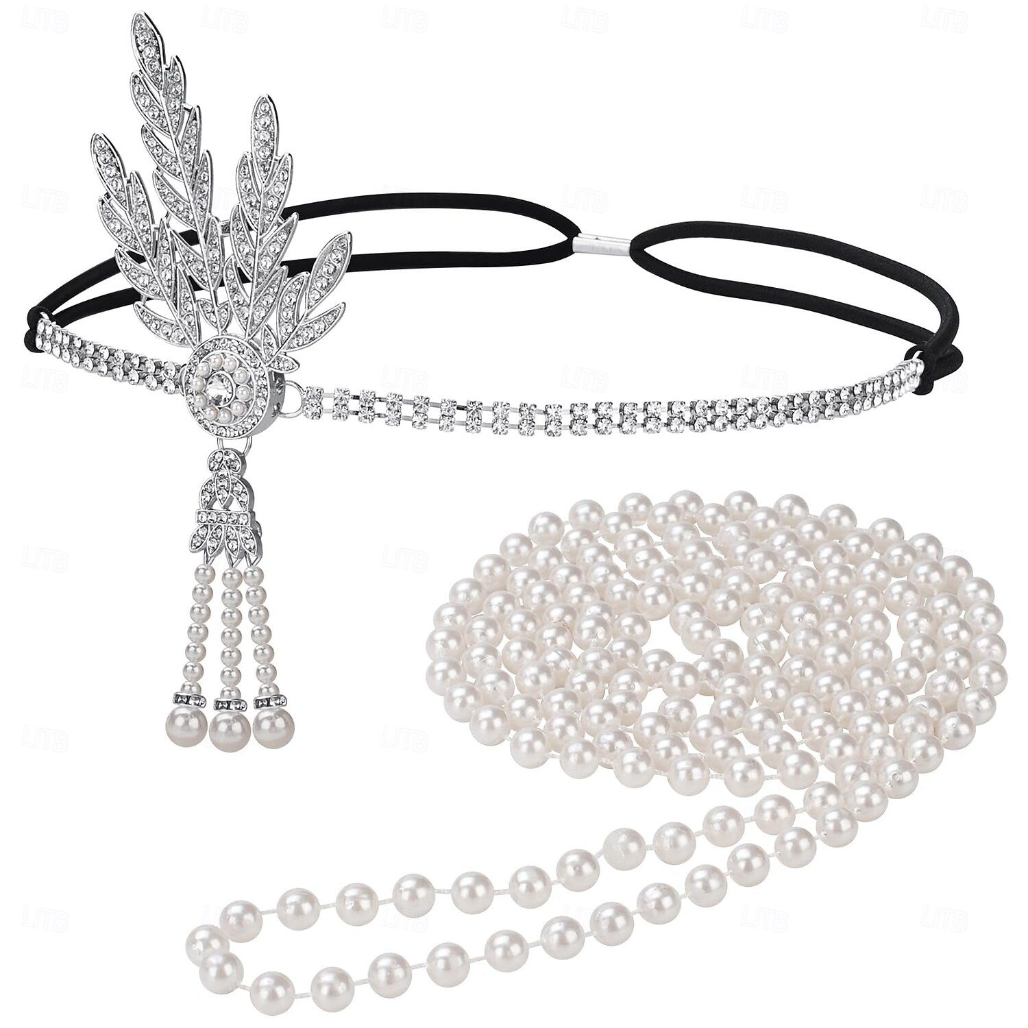 A nagy Gatsby Flapper fejpánt A nagy Gatsby Toll Retro Csillogó glitter Jelmez Női Farsang Valentin nap Álarcos mulatság Party estélyi viselet Álarcos mulatság Fesztivál Felnőttek Nyakláncok Fejfedők 2025 - $15.99 –P5