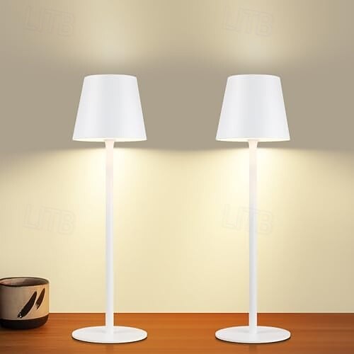 1 lampada da scrivania in metallo RGB interamente in alluminio, con ricarica USB, per camera da letto, testiera del letto, atmosfera interna/esterna, luce touch dimmerabile, dimmerazione infinita del 2025 a $28.99 –P5
