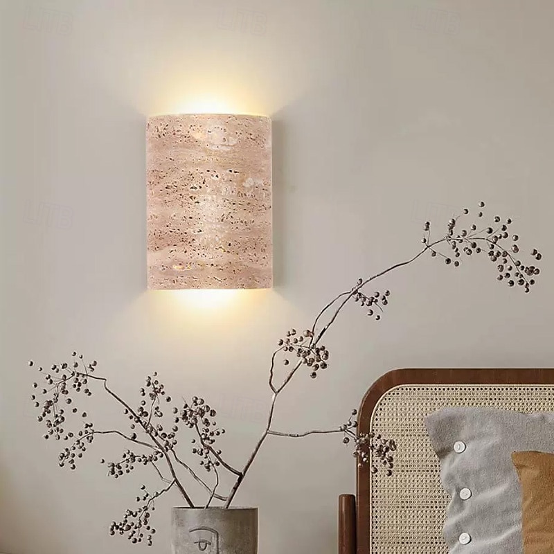 Vevnitř Vinobraní Země Vnitřní nástěnná svítidla Obývací pokoj Ložnice Kámen nástěnné svítidlo 110-120V 220-240V 5 W 2025 - $184.99 –P1
