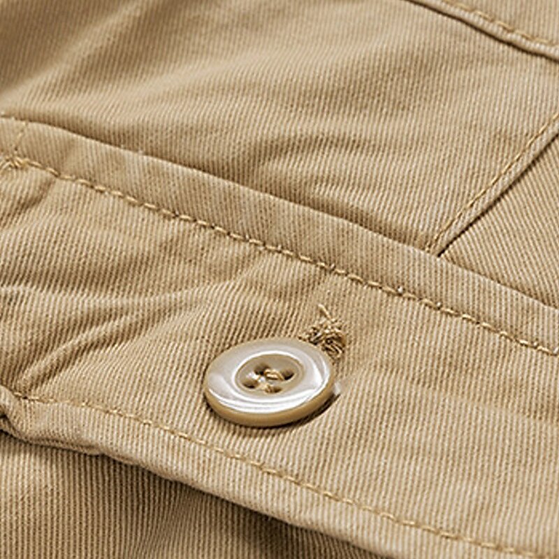 Per uomo Pantaloncini cargo Shorts Pantaloncini Estivi Bottoni Tasca con cerniera Tasche Multiple Semplice Comodità Indossabile Lunghezza al ginocchio All'aperto Sport Quotidiano Moda Casual Nero Blu del 2025 a $31.99 –P12