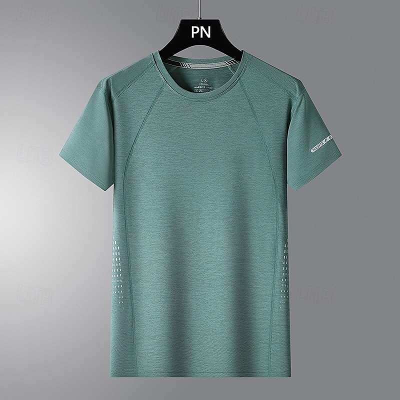 Pánské Dağcı Tişörtü Dağcı Gömleği Krátký rukáv Tričkový Tričko Tričko s krátkým rukávem Tričko Top Venkovní Rychleschnoucí Polyester Tmavě šedá Černá Světle šedá Tělocvična Lezení Kempování a 2025 - $14.79 –P9