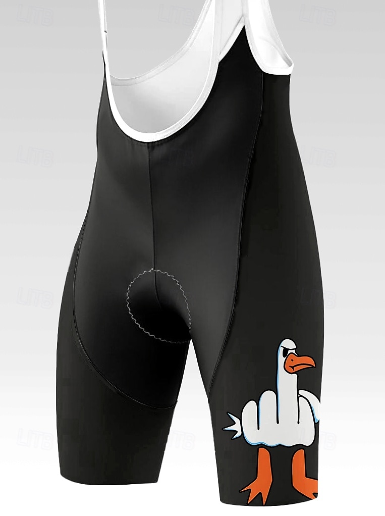 Men's Graphic Animal Cycling Bib Shorts 3D Padded Shorts Bike Bib Shorts Sports Sunscreen 3D Pad Fast Dry Quick Dry Black Clothing Apparel Bike Wear 2026 - $28.99 –P3