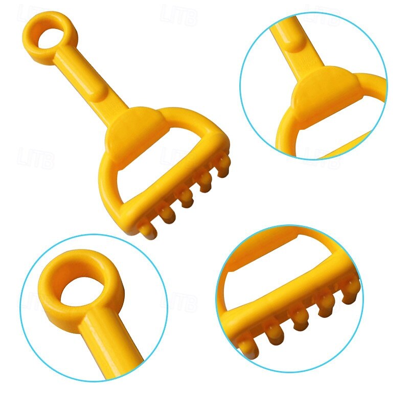 strand sand spader for barn - 4 pakker spader fargerike scoops reise sand leker for småbarn barn utendørs graving lek kraftig plast hage planting spader spader sett sandkasse leker 2025 - $14.99 –P5