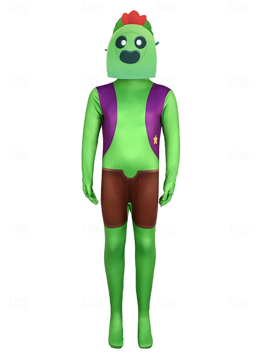Brawl Stars Ομαδική φορεσιά Ολόσωμη φόρμα Ολόσωμα μαγιό Αποκριάτικη Στολή Ντύσου  Κοστούμια βιντεοπαιχνιδιών for Παιδικά Ενηλίκων Γιούνισεξ Επίδοση Πάρτι Comic Con 2025 - $34.99 –P3