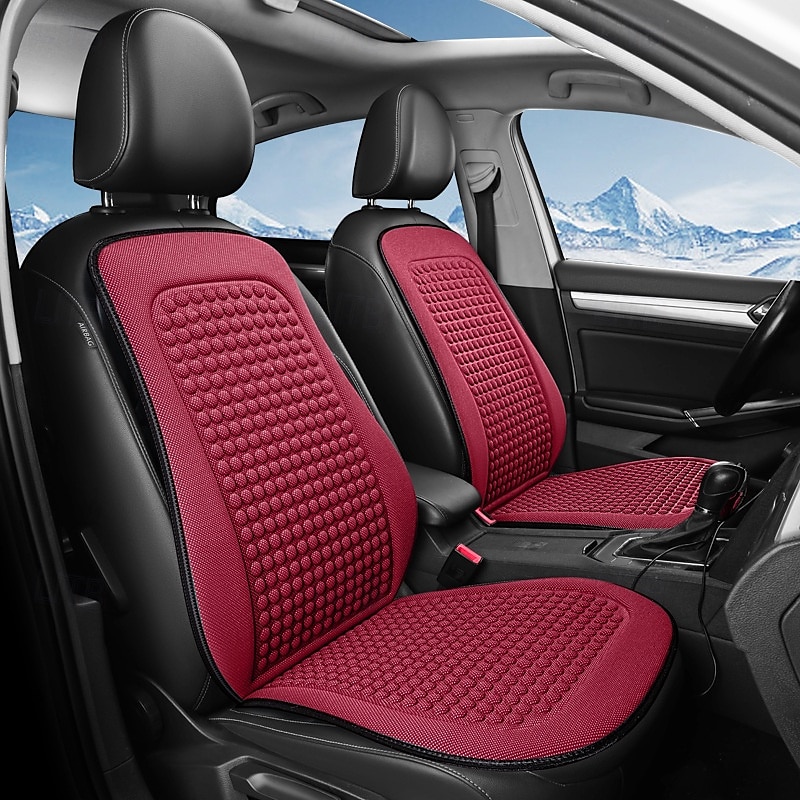 Cuscini per sedili auto traspiranti - comfort rinfrescante per tutte le stagioni, vestibilità leggera &imbottitura in spugna di poliestere portatile per un maggiore relax del 2025 a $27.99 –P1