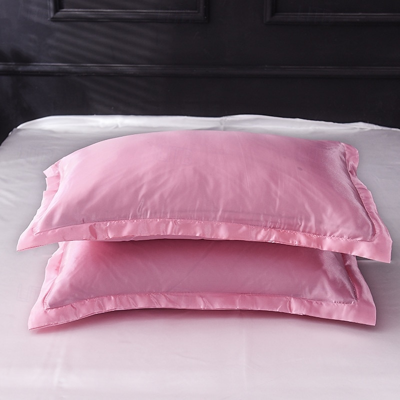 Washed Silk Pillowcase Single Satin Imitation Silk Pillowcase 2025 - $13.99 –P10