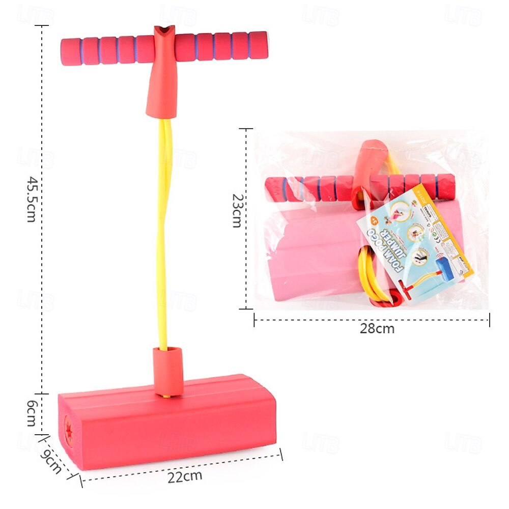 Balance Training Sensory Integration Training Safe And Fun Foam Bouncing Sticks for Jumping Entertainment - Indoor/Outdoor Play Fitness Training Toys Engaging Training Equipment 2025 - $16.99 –P5