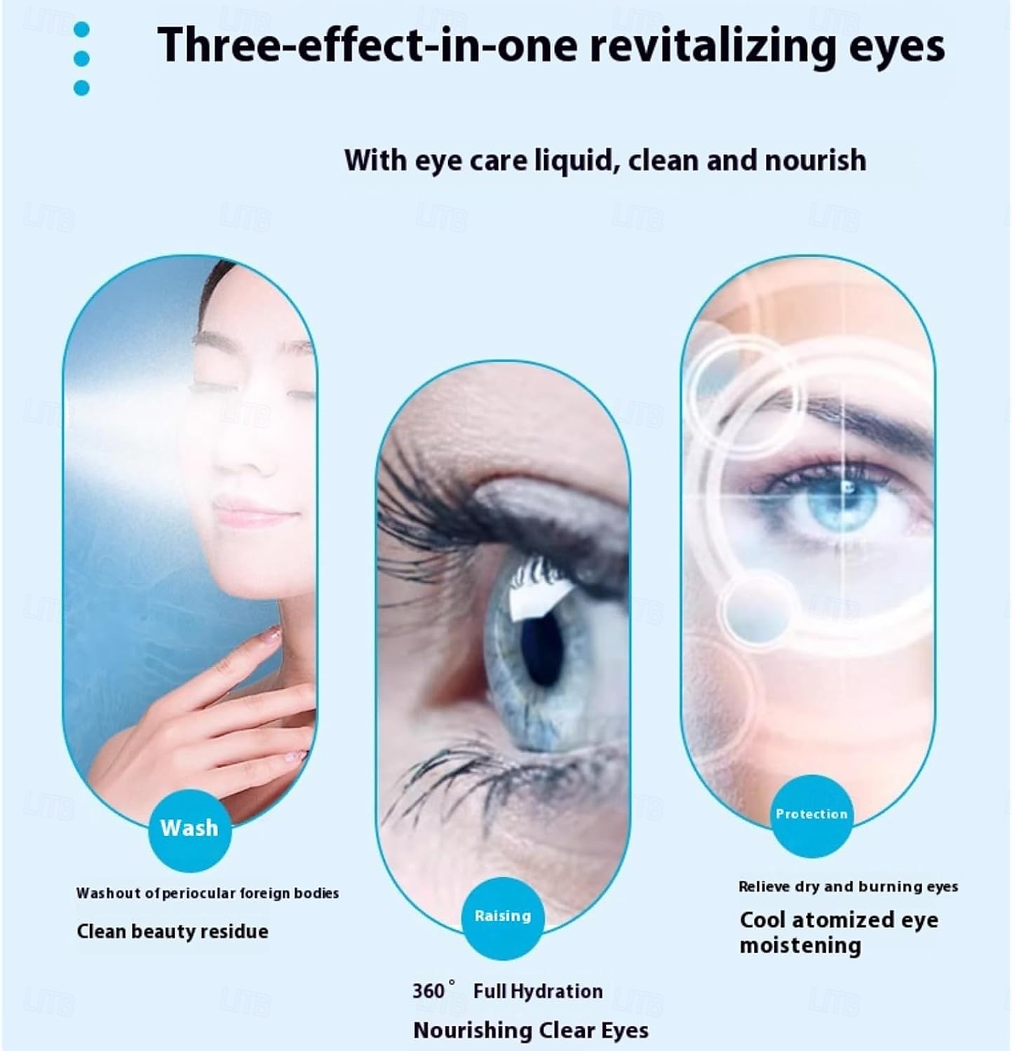 Eye Steamer for Dry Eye, Upgraded Eye Relief Steam Therapy, Heated Nano Eye Mist Steam Sprayer for Relief Dry Eye and Face, Rechargeable Eye Mist Steamer for Moisturizing & Cleaning 2025 - $25.99 –P6