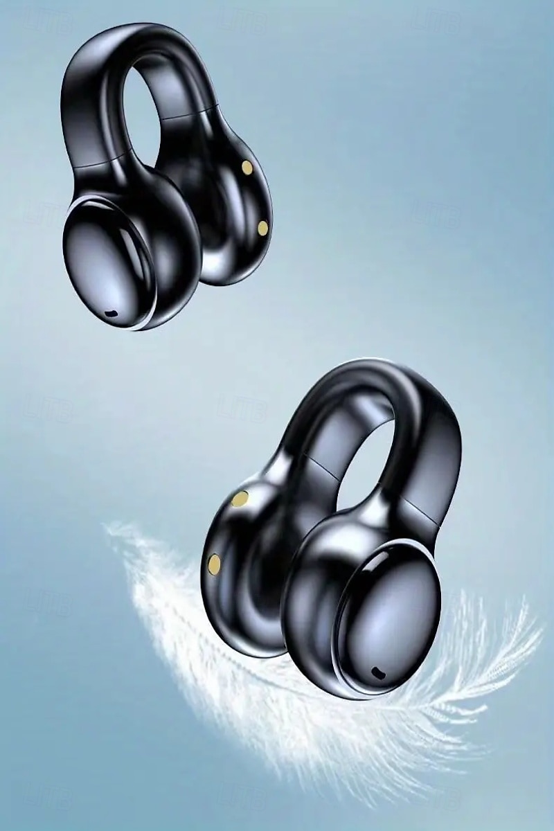 2025年 X58 真無線イヤフォン Bluetooth 5.3 イヤクリップ TWSヘッドフォン チャージングボックス付き LEDディスプレイ 旅行＆オフィス用  コレクション – $25.99 –P2