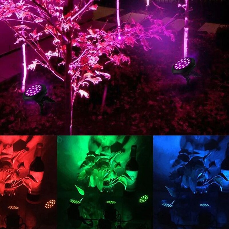 napelemes víz alatti fények spotlámpa led kültéri merülő tájkép színes rgb medence lámpa ip68 vízálló medence kerti pázsit dekoráció 2025 - $65.99 –P8