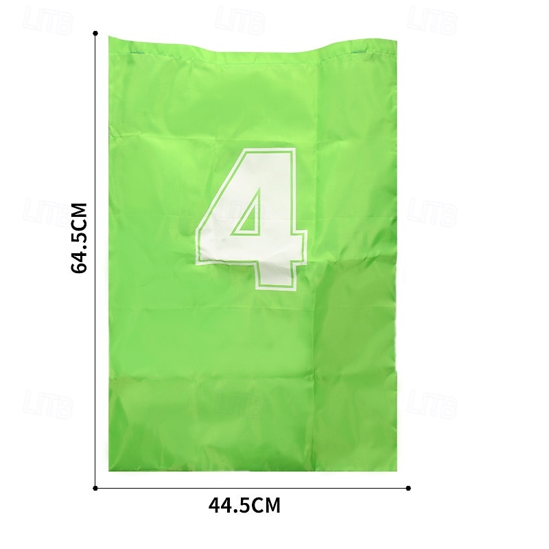 Lot de 4 sacs de saut kangourou en toile durables - lavables à la main, non électriques, sans plumes - rouge/vert/bleu/jaune pour jeux de pelouse en plein air, sports interactifs en famille de 2025 ? $22.99 –P6