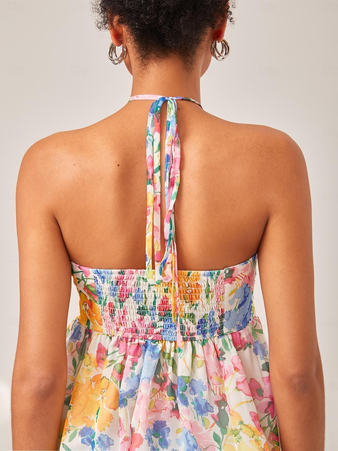 bloemenprint halter tanktop 2025 - $52.99 –P5