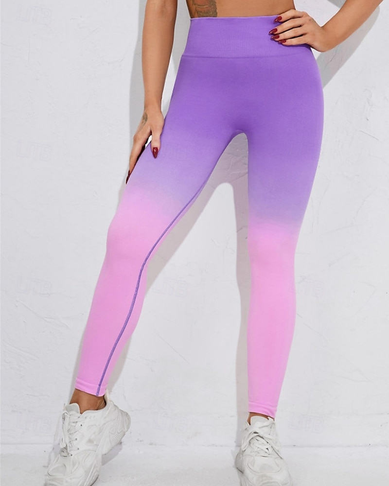 نسائي السراويل اليوغا طماق اليوغا حزام مطاط بعقب رفع بنطلون رياضي للبطن بيلاتيس تمرين نادي رياضي اكتشف - حل بنطلونات لون متغاير زهري أرجواني أخضر الخريف رياضات ألبسة رياضية قابل للبسط نحيل 2025 - $22.99 –P7