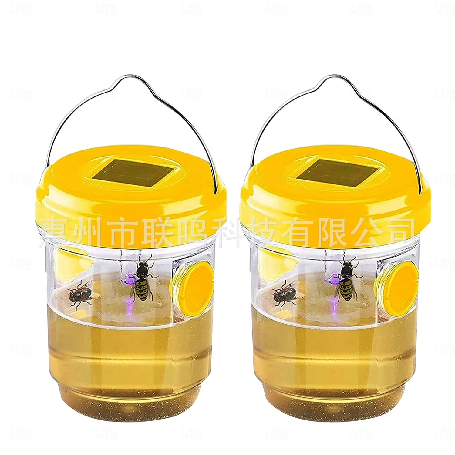 Pièges à guêpes suspendus pour l'extérieur, piège à abeilles solaire pour l'extérieur, pièges à frelons, attrape-guêpes pour l'extérieur du jardin de 2025 ? $11.99 –P2