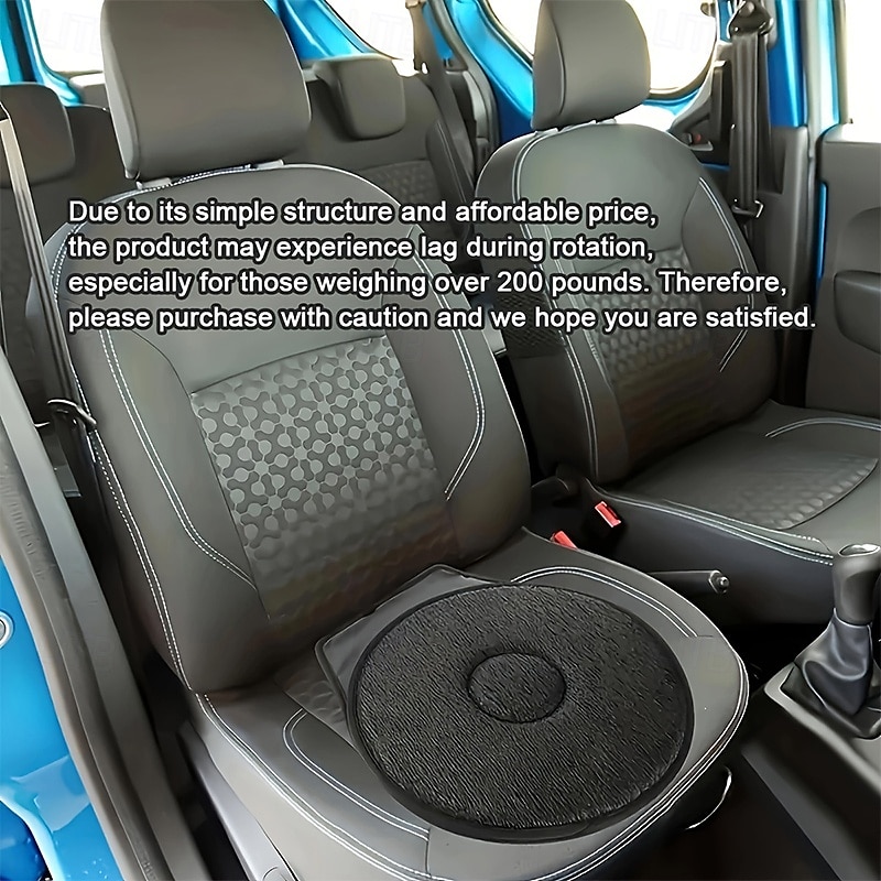 360 Rotatie Auto Zitkussen Universele Antislip Lichtgewicht Ronde Pad Handwasbare Geweven Polyester Het Hele Seizoen Draagbaar Geschenk 2025 - $24.99 –P6