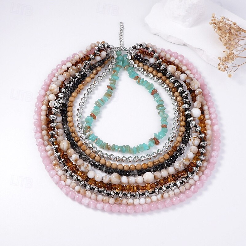 1PC Necklace For Women's Street Daily Imitation Pearl Beads 2025 - $24.99 –P5