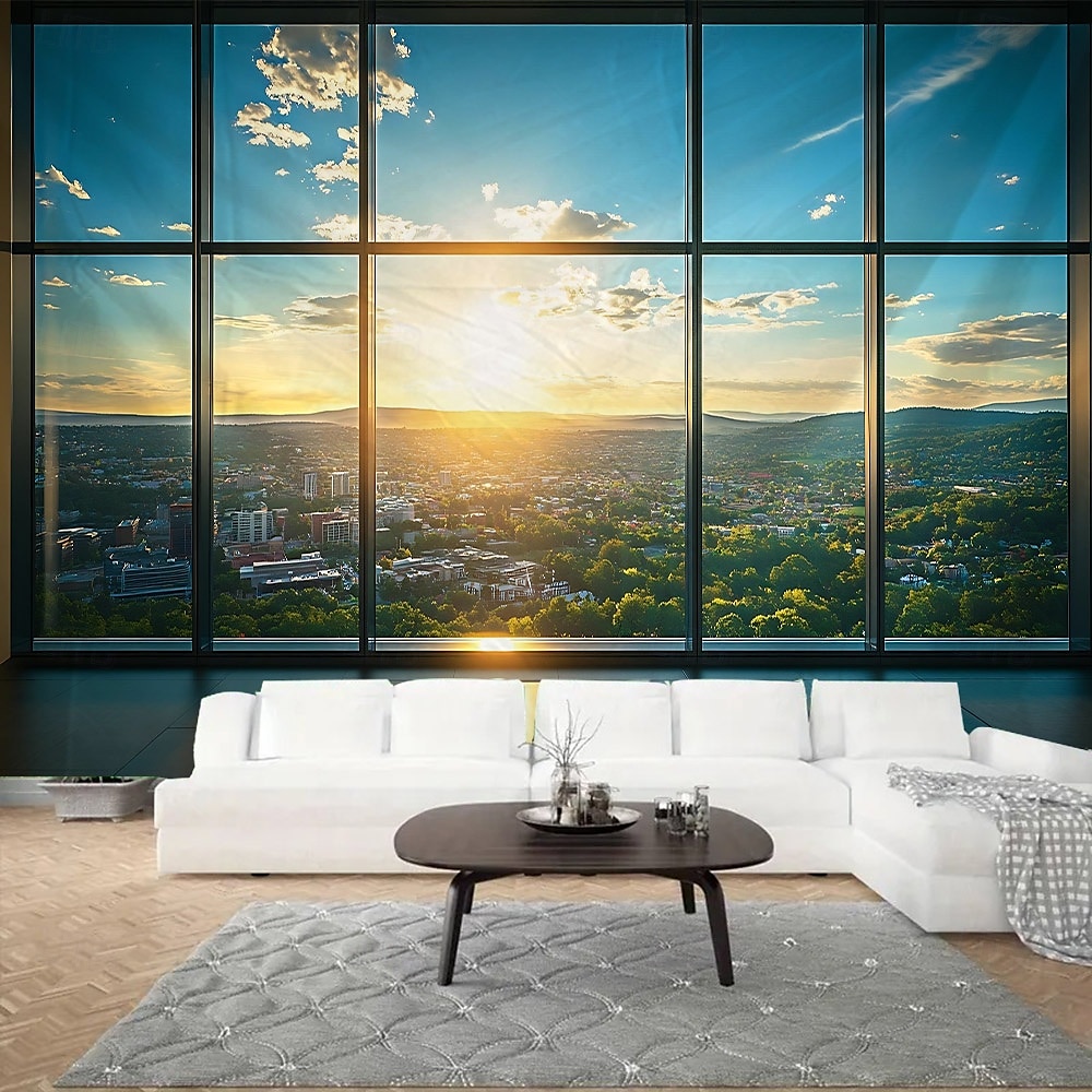 Beautiful natural scenery outside the window Hanging Tapestry Wall Art Large Tapestry Mural Decor Photograph Backdrop Blanket Curtain Home Bedroom Living Room Decoration 2026 - $17.99 –P1