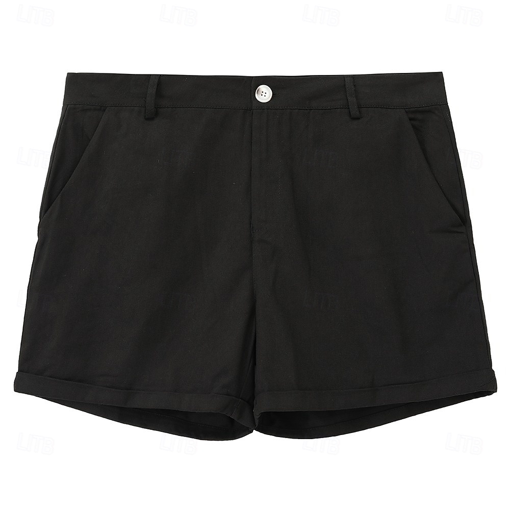 Miesten Chino shortsit Rantahousut Työshortsit Rennot shortsit Tasku Suora jalka Tavallinen Mukavuus Pehmeä Lyhyt Urheilu ja ulkoilu Kausaliteetti Päivittäin Muoti Klassinen tyyli Ohut Musta Valkoinen 2026 - $24.99 –P5
