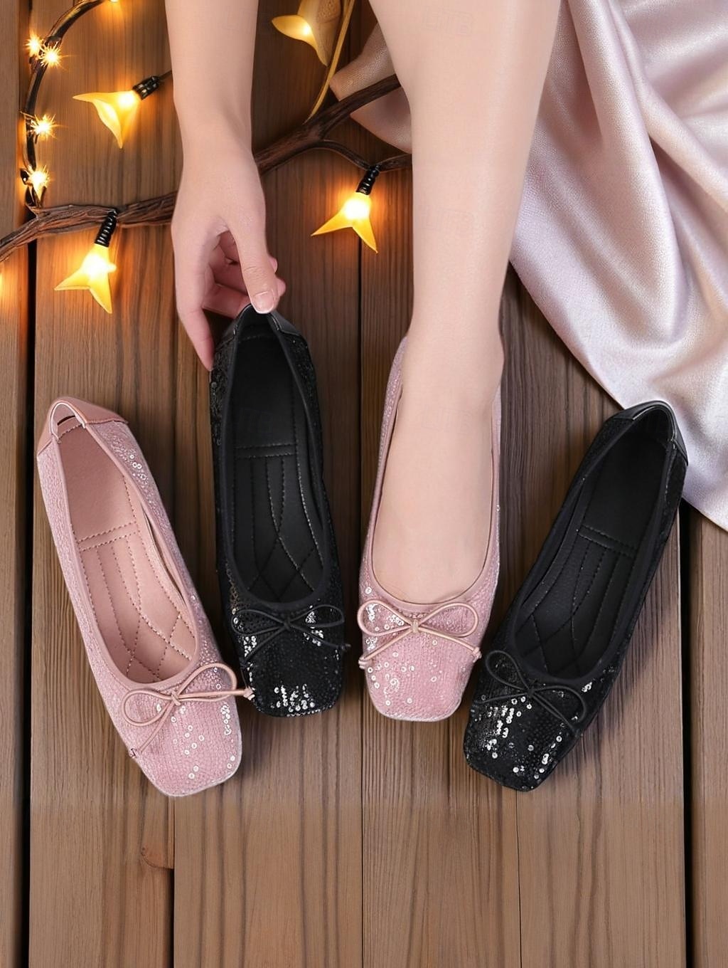 cute dress shoes flats Ctreela Women Fashion Bowknot Flats Comfort Pointed Toe Dress Shoes Cute Slip On Ballet Flats Comfortable Work Shoes, Women's, Size: 39, Orange