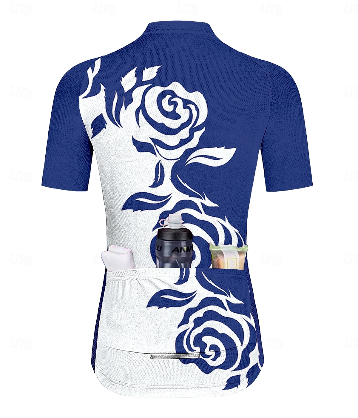 Mujer Maillot de Ciclismo Graphic Flores Botánica Rosa Manga Corta Bicicleta Maillot Camiseta con 3 bolsillos traseros Filtro Solar Resistente a los rayos UV Secado rápido Bandas Reflectantes Deportes 2025 - $28.99 –P2