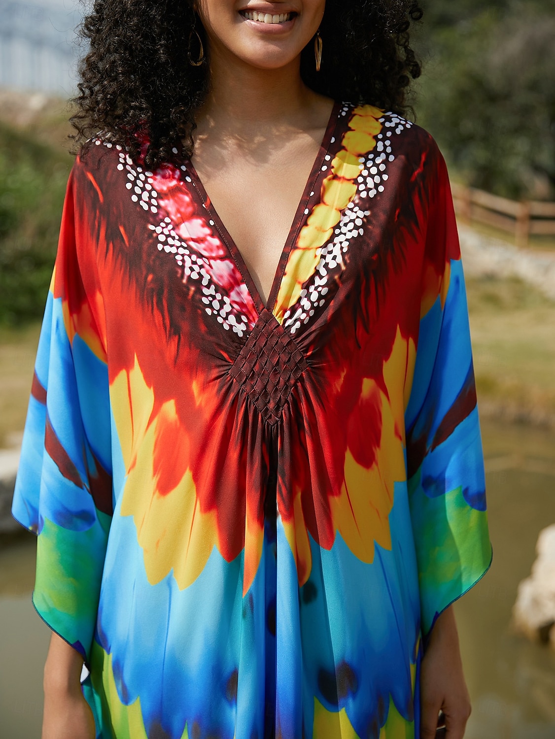 Halloween Kjoler Kaftan Stolthet Regnbue Fritid Voksne Dame Halloween Karneval Pride-parade Pride måned Enkle Halloween-kostymer Kle deg opp 2025 - $37.99 –P6