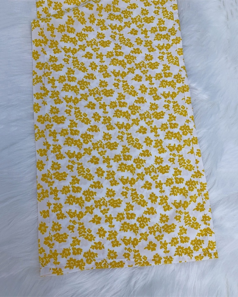 Pentru femei Picior Larg Pantaloni Vacanță Modă Lungime totală Talie medie Flori Talie elastică Respirabil Comfortabil Micro-elastic Stradă Purtare Zilnică Ieșire Negru Alb Galben Trifoi Vară Fit 2025 - $19.99 –P17
