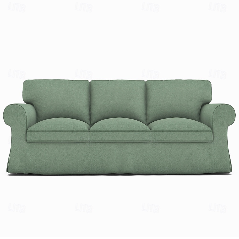 غطاء أريكة مقاوم للماء بلون سادة وأغطية مبطنة للحيوانات الأليفة 2025 - $148.99 –P9
