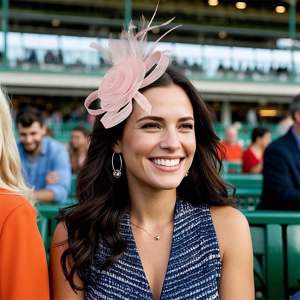 fascinators hatter for kvinner kentucky derby hatter for kvinner teselskap hatter for kvinner kentucky derby antrekk 2025 - $32.99 –P5