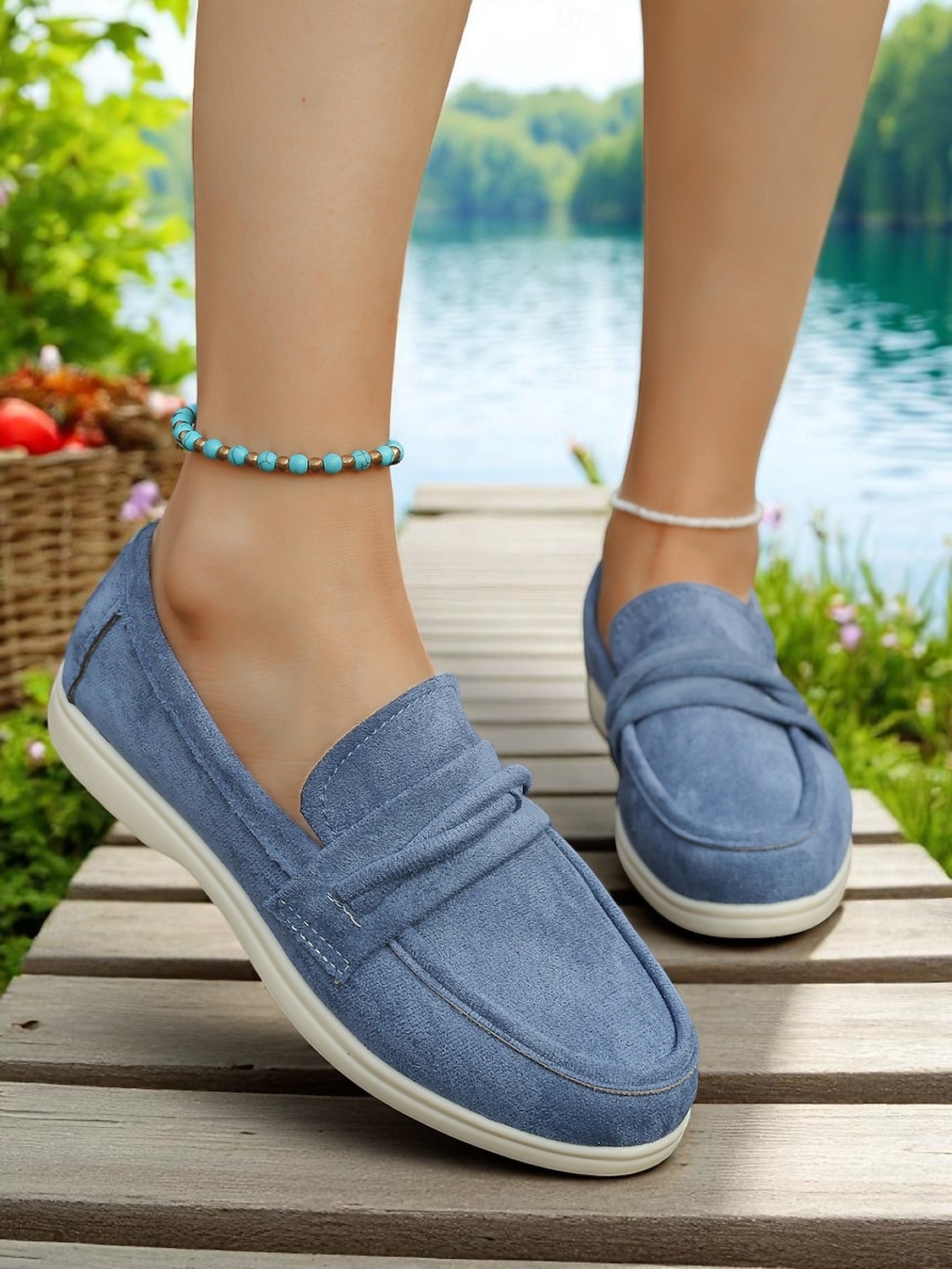 Mocassins en simili-daim pour femme – style classique et polyvalent pour les promenades au bord du lac, les journées décontractées au bureau et les sorties du week-end de 2025 ? $24.99 –P3