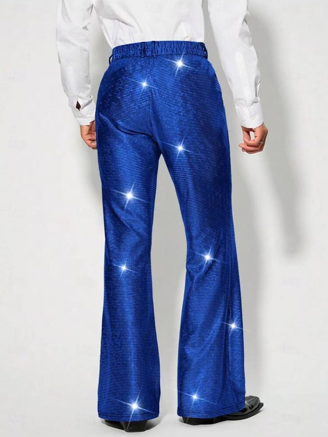 Retrò Vintage Anni '70 Anni '80 Pantaloni a zampa d'elefante Disco Vernice in lattice lucido Metallico Paillettes Per uomo Halloween Carnevale Parata dell'Orgoglio Mese dell'orgoglio Adulti Pantaloni del 2025 a $32.99 –P14